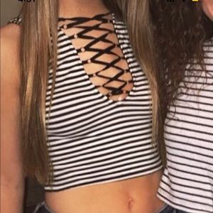 Super cute party crop top!!